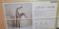 Allen & Roth Single Handed Faucet - Bathroom - Brushed Nickel Finish