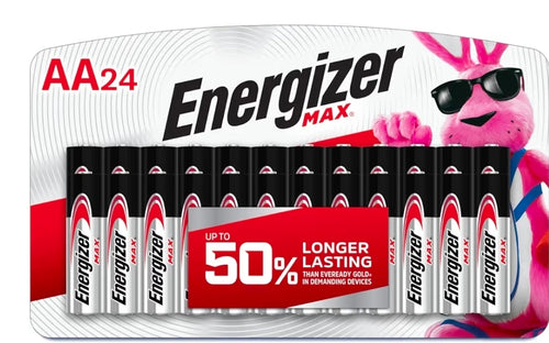 AA Batteries Energizer Max - 24 Count