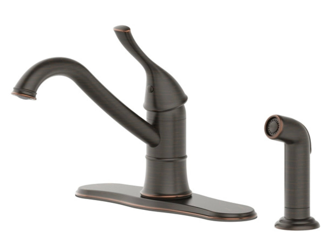 Wiley Single-Handed Kitchen Faucet - Oil Rubbed Bronze Finish